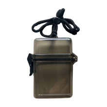 Boîte de rangement étanche en plastique 12 x 9,4 x 3,7 cm