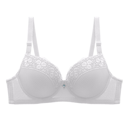 Sutiã Plus Size com Suporte Lateral Ajustável – Branco