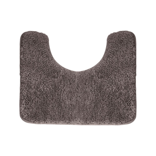 Tapis de bain vert en forme de U 10 x 20 pouces