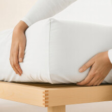 Drap-housse rafraîchissant en rayonne, poches profondes de 38 cm