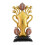Ballon trophée de football gonflable 150 cm 1