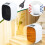 Chauffage de bureau portable 50 W pour une utilisation au bureau 1