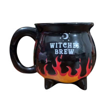 Mug citrouille en céramique 35 cl à couleur changeante pour Halloween