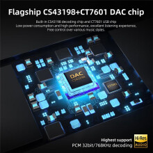 Headphone Amplifier,USB C to 3.5mm Amp Headphone Adapter Portable Amplifier, Male to Female 3.5mm Audio Cable