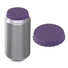 Coperchi in silicone ermetici e riutilizzabili per barattoli, set da 1, colore viola