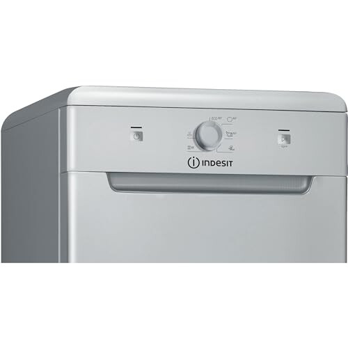 Indesit Indesit Freestanding Slimeline Dishwasher - Silver - 9 1