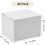 Verzenddozen 7x6x5 inch, wit, gegolfd, set van 40 2