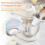 Silicone Flour Funnel for Stand Mixer 2 pcs 3