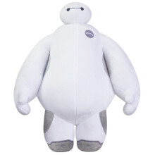 (18CM)New White Big Hero 6 Baymax Robot Plush Stuffed Toy Dolls Kids Gift Toys Xmas