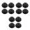 12Ensembles Crochets Accroche- PP Installation Facile 1