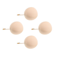 4Pièces Vessie En Caoutchouc Beige Pour Prélèvement De Gaz Laboratoire