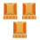 15Pcs Plastic Raised Reflective Road Studs Multi Color for Road Safety 1