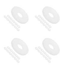 48Pièces Disques Parfumés Blancs Pour Diffuseur Aromathérapie Maison
