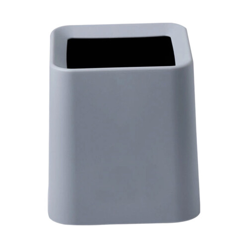 Mini Desktop Trash Can, Double-Use Small Garbage Bin for Office, Study, Living Room, Coffee Table, No Lid, Modern Simple Design 1
