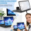 Foldable Phone Screen Magnifier 8.49 inch HD 3D 2