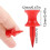 Plastic golftees met kleine step-down, 50 stuks 3