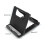 Universal Foldable Phone Stand for Vertical and Horizontal Viewing Adjustable Support Black 3