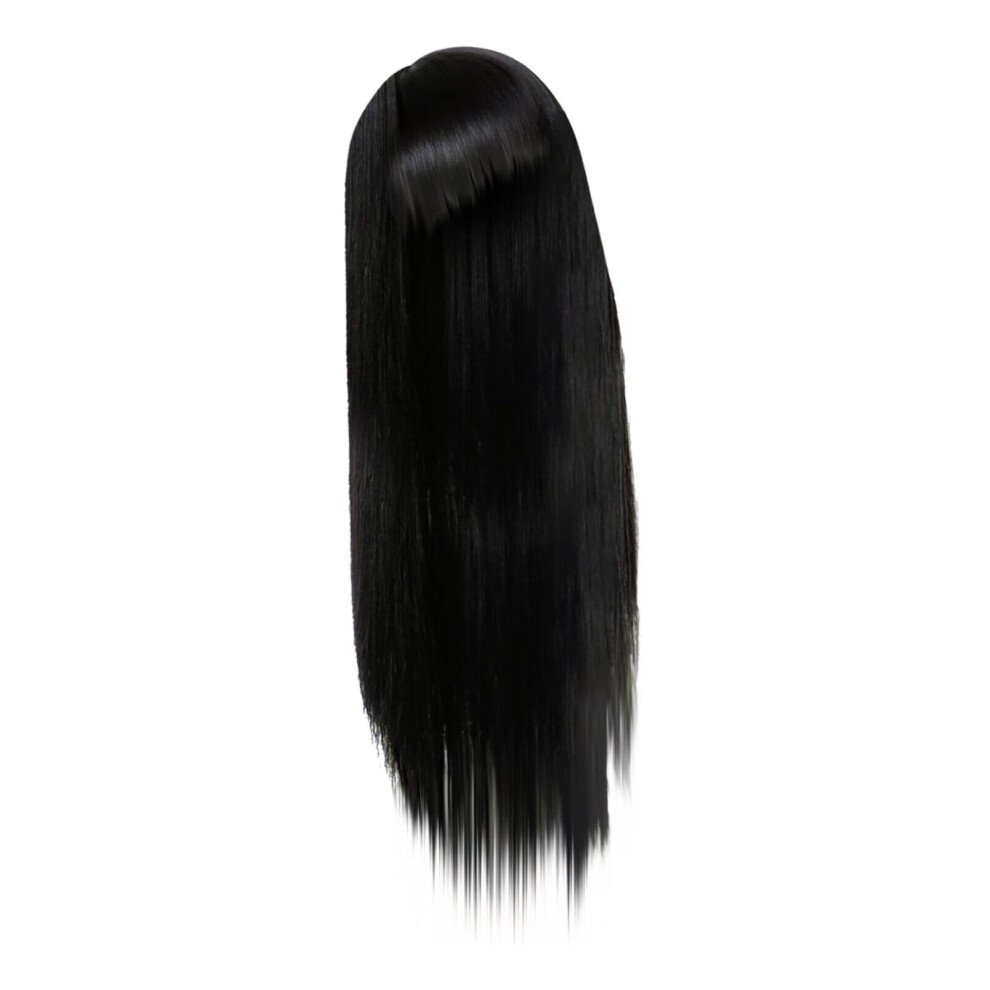 Natural Black Remy Straight Wig 24 Inch