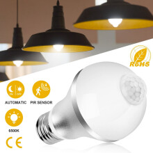 Ampoule LED E27 à détecteur de mouvement 9W 1000lm 6500K