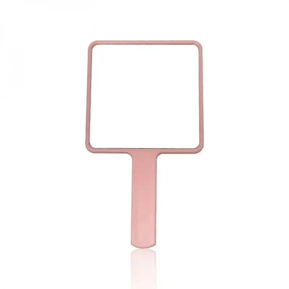 Eyelash Extension Handheld Makeup Mirror Square Makeup Vanity Mirror with Handle Hand Mirror SPA Salon Compact Mirrors