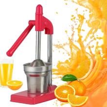 Cast Iron Hand Press Juicer – Heavy Duty Countertop Citrus Crusher for Oranges, Lemons, Limes – Easy Clean, Kitchen Essential