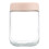 Glas für Overnight Oats mit luftdichtem Deckel, 473 ml 1