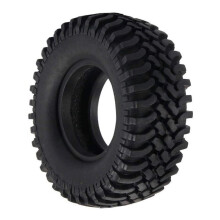 Pneus en caoutchouc pour crawler RC, 10 x 10 x 3,6 cm, noirs
