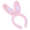 Mädchen-Stirnbänder mit rosa Plüsch-Hasenohren (1er-Pack) 1