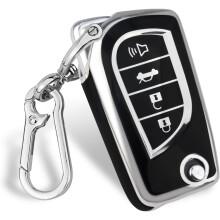 Toyota-Schlüsselhülle aus TPU – Passend für RAV4, Camry, Corolla und mehr