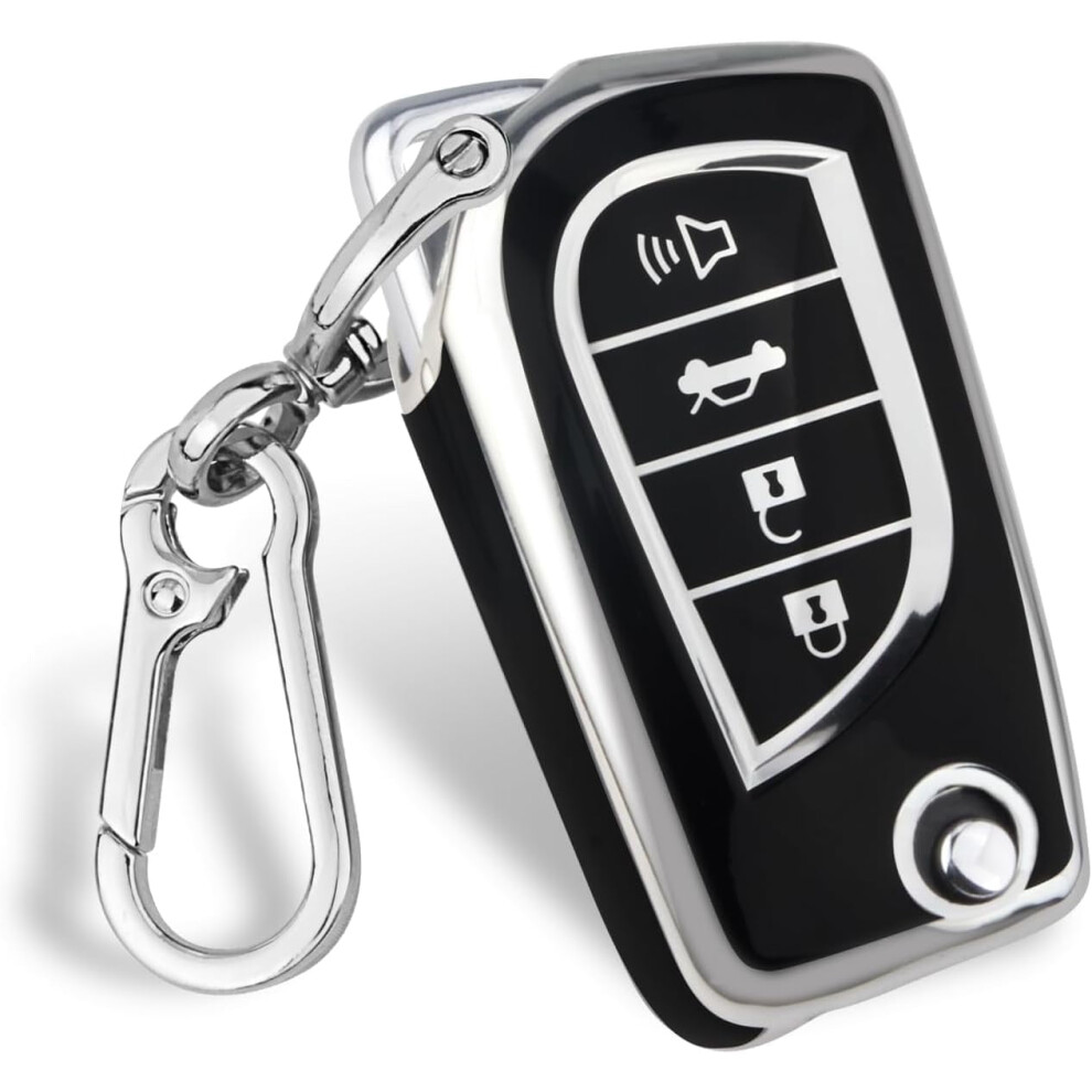 Toyota Key Cover In Tpu Â Fits Rav4, Camry, Corolla & More 9058772303257