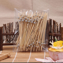 100 Pcs Disposable Cocktail Picks – Disco Ball Toothpicks for Appetizers, Fruit, Charcuterie & Drinks – Party Skewers
