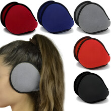 Soft Fleece Ear Muff Warmer Winter Basic Polar Fleece Earmuff Grip Wrap Unisex