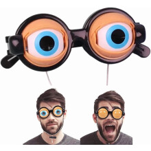 Crazy Eyes Glasses, Googly Eyes Glasses, Novelty Shaking Eye Glasses, Funny Glasses, Gag Gifts Party Favors