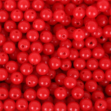 Jewelry Making Supplies 6mm Acrylic Beads for Bracelets Crafting and Family Activity