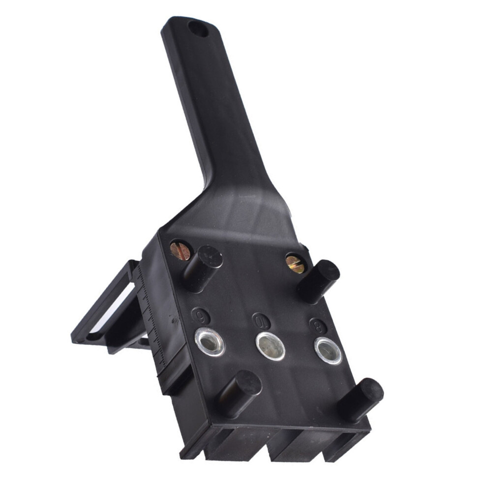 Functional Drill Guide For Woodworking With Sturdy Plastic And Iron Construction Accurate Hole Alignment Tool 9336866690446