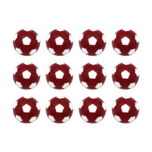 12Pcs Official Tabletop Game Balls 28mm Table Soccer Foosballs Replacement Balls Small Table Footballs Balls Accessory