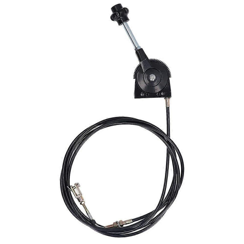 Universal Throttle Cable Excavator Motor Control Cable Manual Throttle Cable Equipment Accessories 3.5 Meters Industrial 9336866692570
