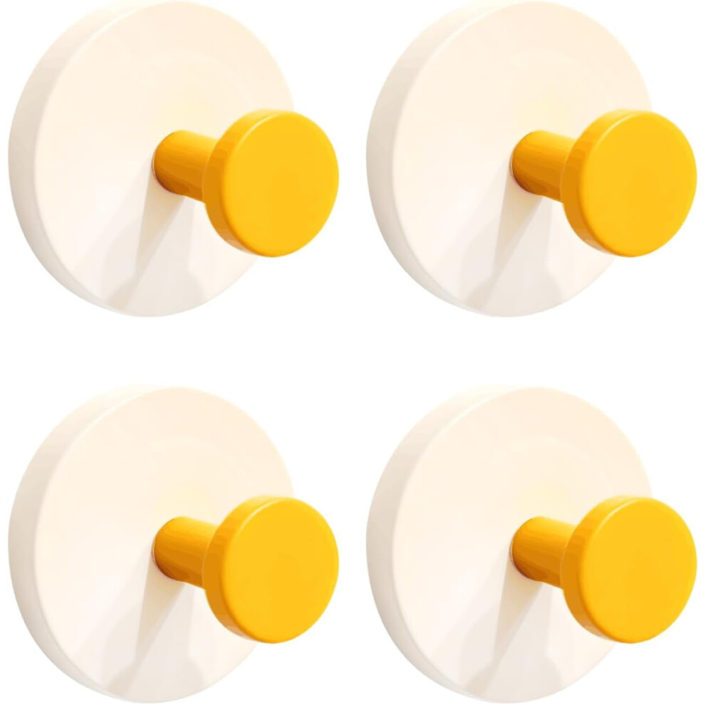 Pekkaxy Multi-Color Suction Cup Hooks, Removable Waterproof Rustproof Hooks For Shower/Bathroom/Kitchen Â Compatible With Glass, Mirror, Tile & 9336866694161