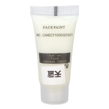 Pintura luminosa azul cielo de 0.4 oz para arte corporal y de uñas con resina DIY