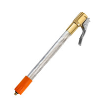Air Inflator Hose Adapter, Car Valves Adaptor with Locking Tire Chuck, Tire Inflator Hose Adapter