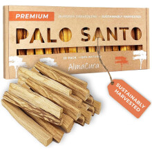 Premium Palo Santo Sticks (20), Pure Peruvian, Ethically Harvested — for Protection, Meditation & Spiritual Cleansing