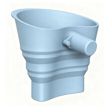 Flour Funnel for Mixer, Easy Pour No-Mess Attachment, Anti- Accessory, Fits Tilt-Head 5 Qt (KSM150), Dishwasher-Safe Baking Tool