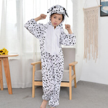 (Spotted Dog,140cm)Pigiama di ruolo animale pollo per bambini pezzo unico spettacolo teatrale costume