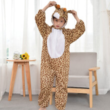 (Giraffes,120cm)Pyjama enfant poulet animal jeu de rôle une pièce scène performance costume