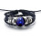 Schwarzes Lederarmband mit Sternzeichen, verstellbar, 12 Sternzeichen 1