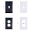 Plaques de finition pour prises électriques (lot de 12) 2