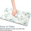 Tapis de bar à café absorbant 12 x 19 po 5