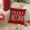 Set di 2 cuscini a forma di gnomo natalizio rosso, 45 x 45 cm. 4