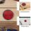 2Pcs Lightweight Red Bicycle Reflectors High Reflective Warning Discs for Night Use 6