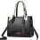 Dames leren shopper, modieuze handtas 1